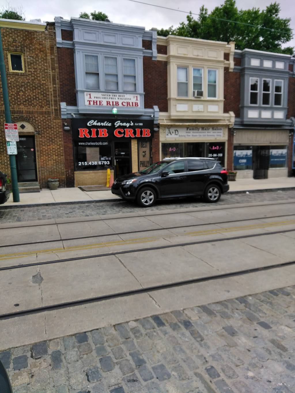 Charlie Grays Rib Crib | restaurant | 6333 Germantown Ave, Philadelphia, PA 19144, USA | 2154386793 OR +1 215-438-6793