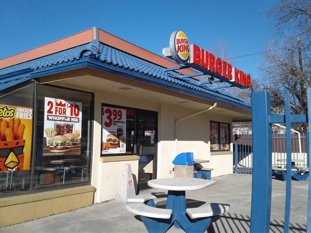Burger King | restaurant | 1717 W 38th Ave, Denver, CO 80211, USA | 3034551545 OR +1 303-455-1545