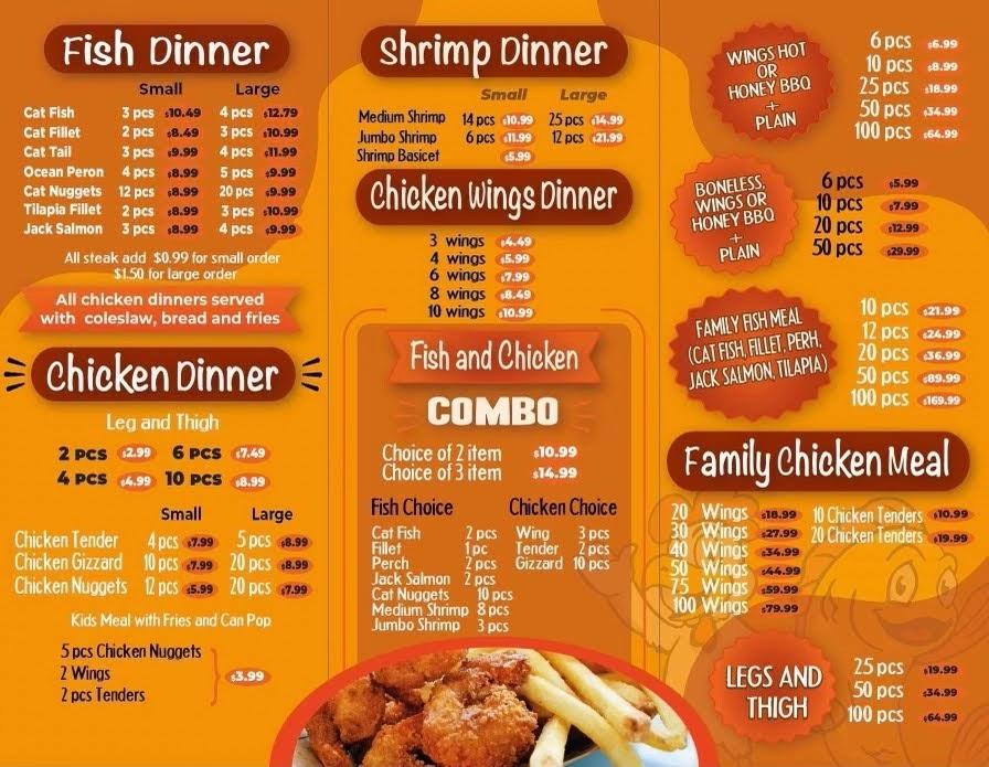 KJ Fish & Chicken | restaurant | 3259 W 63rd St, Chicago, IL 60629, USA | 7734244780 OR +1 773-424-4780