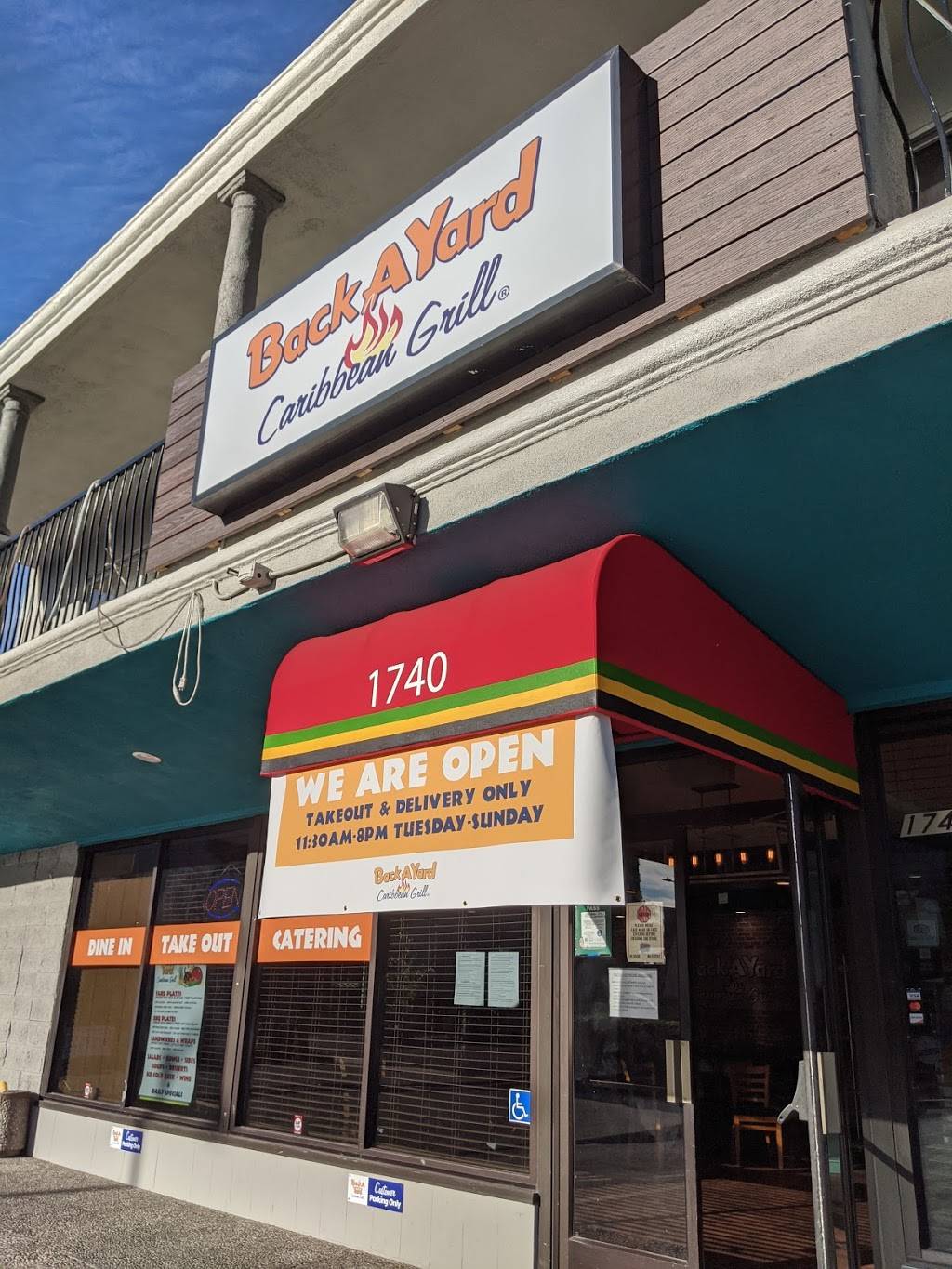 BackAYard Caribbean Grill | restaurant | 1740 S Winchester Blvd, Campbell, CA 95008, USA | 4088662666 OR +1 408-866-2666