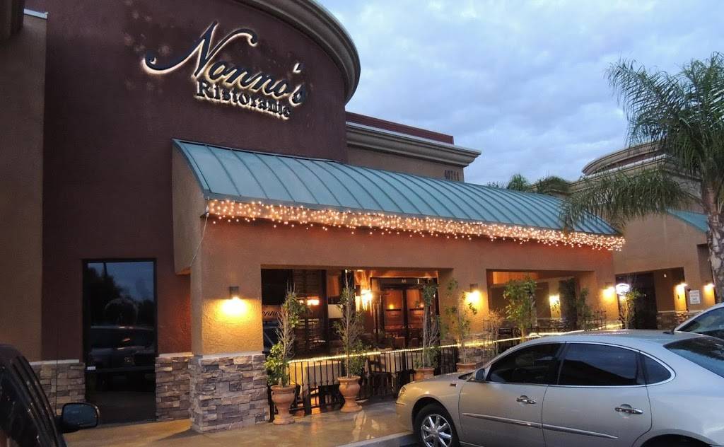 Nonnos Ristorante | meal delivery | 40711 Murrieta Hot Springs Rd, Murrieta, CA 92562, USA | 9514617998 OR +1 951-461-7998