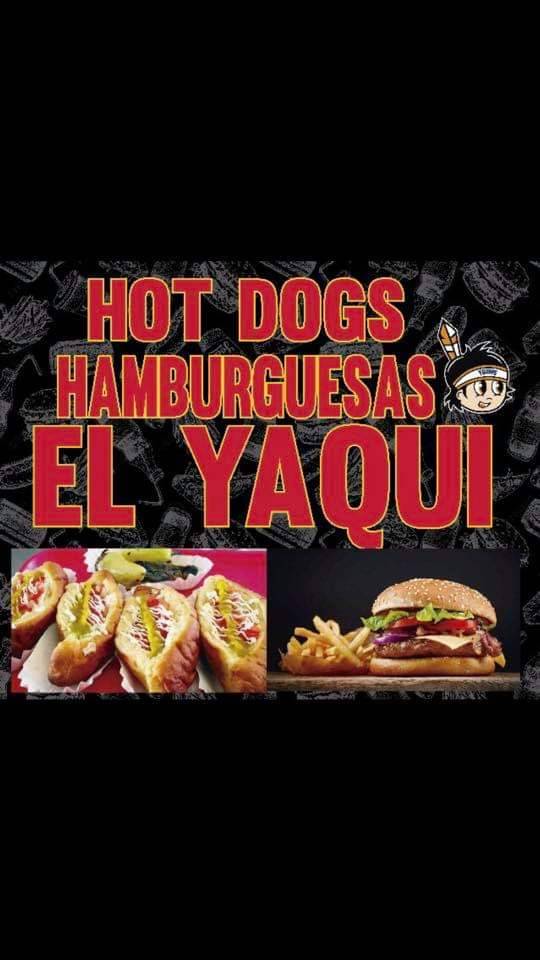 Hotdogs y hamburguesas El Yaqui | restaurant | Phoenix, AZ 85051, USA | 6237649811 OR +1 623-764-9811