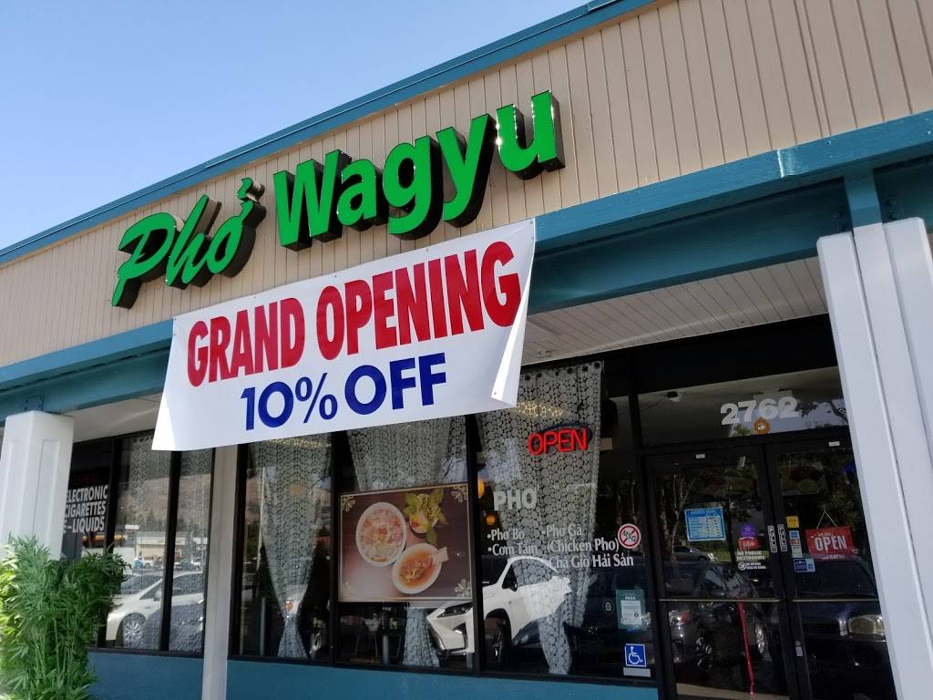 Pho Wagyu #1 | restaurant | 2762 Aborn Rd, San Jose, CA 95121, USA | 4088766268 OR +1 408-876-6268