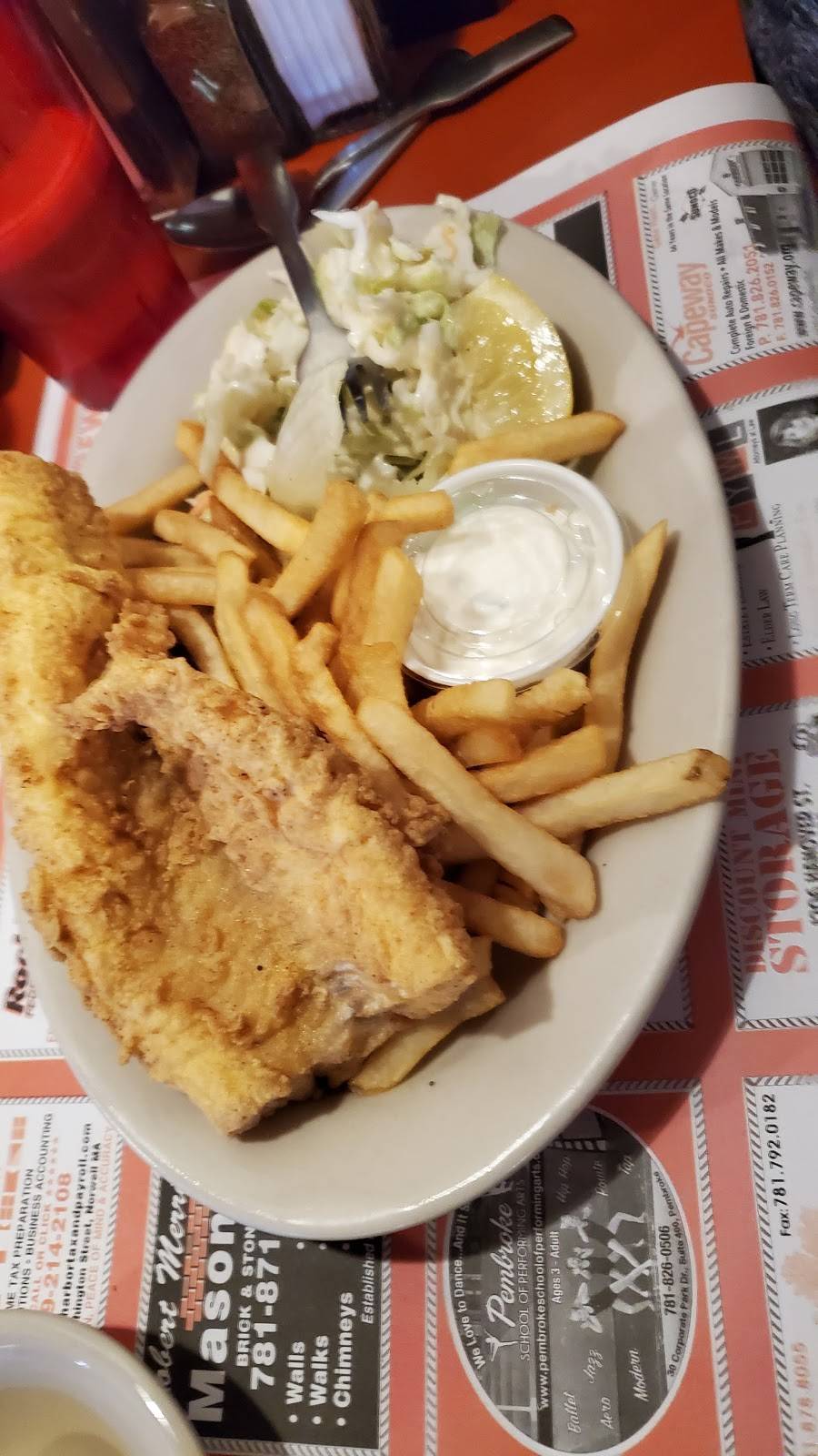 Assinippi Eating Establishment | restaurant | 2103 Washington St, Hanover, MA 02339, USA | 7819827124 OR +1 781-982-7124