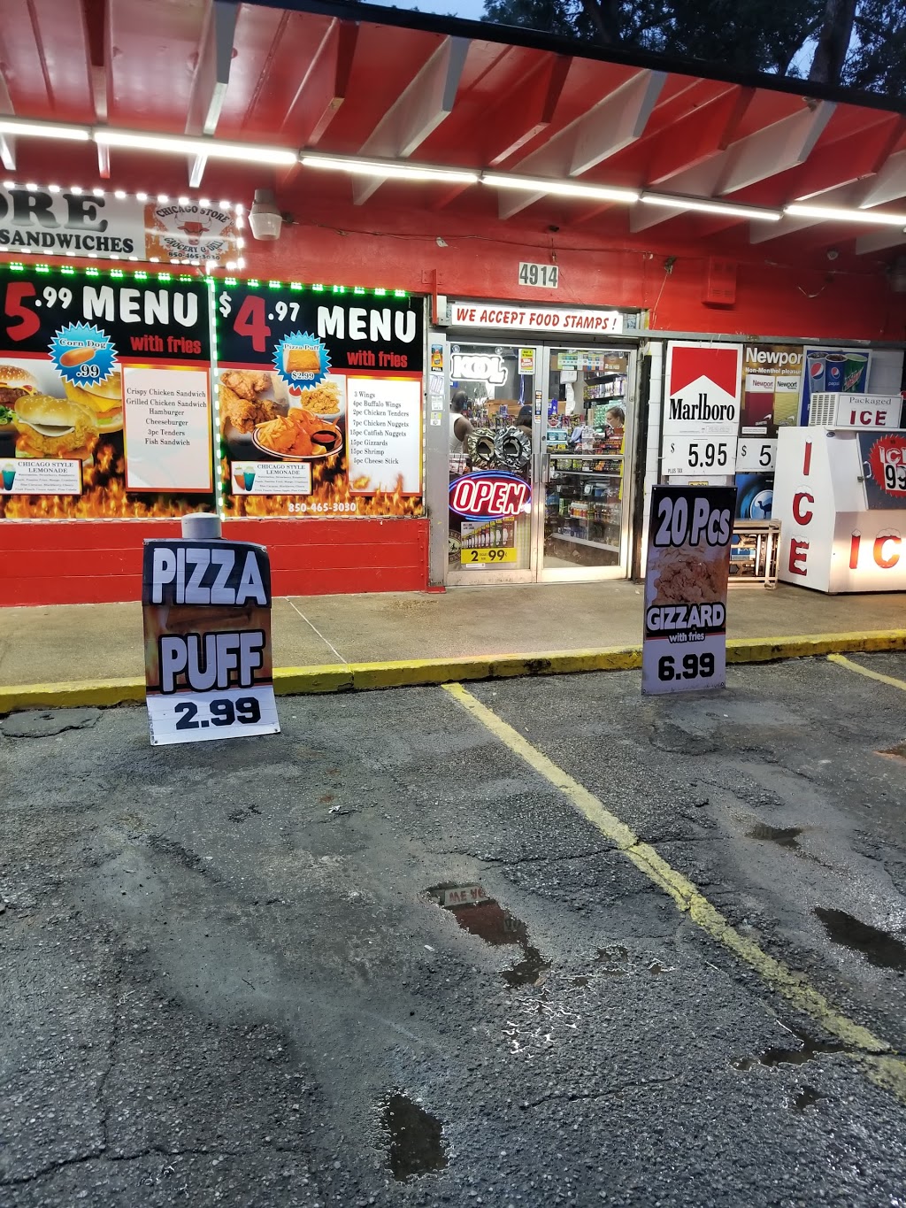 Chicago Store & Deli | restaurant | 4914 Cerny Rd, Pensacola, FL 32526, USA | 8504653030 OR +1 850-465-3030