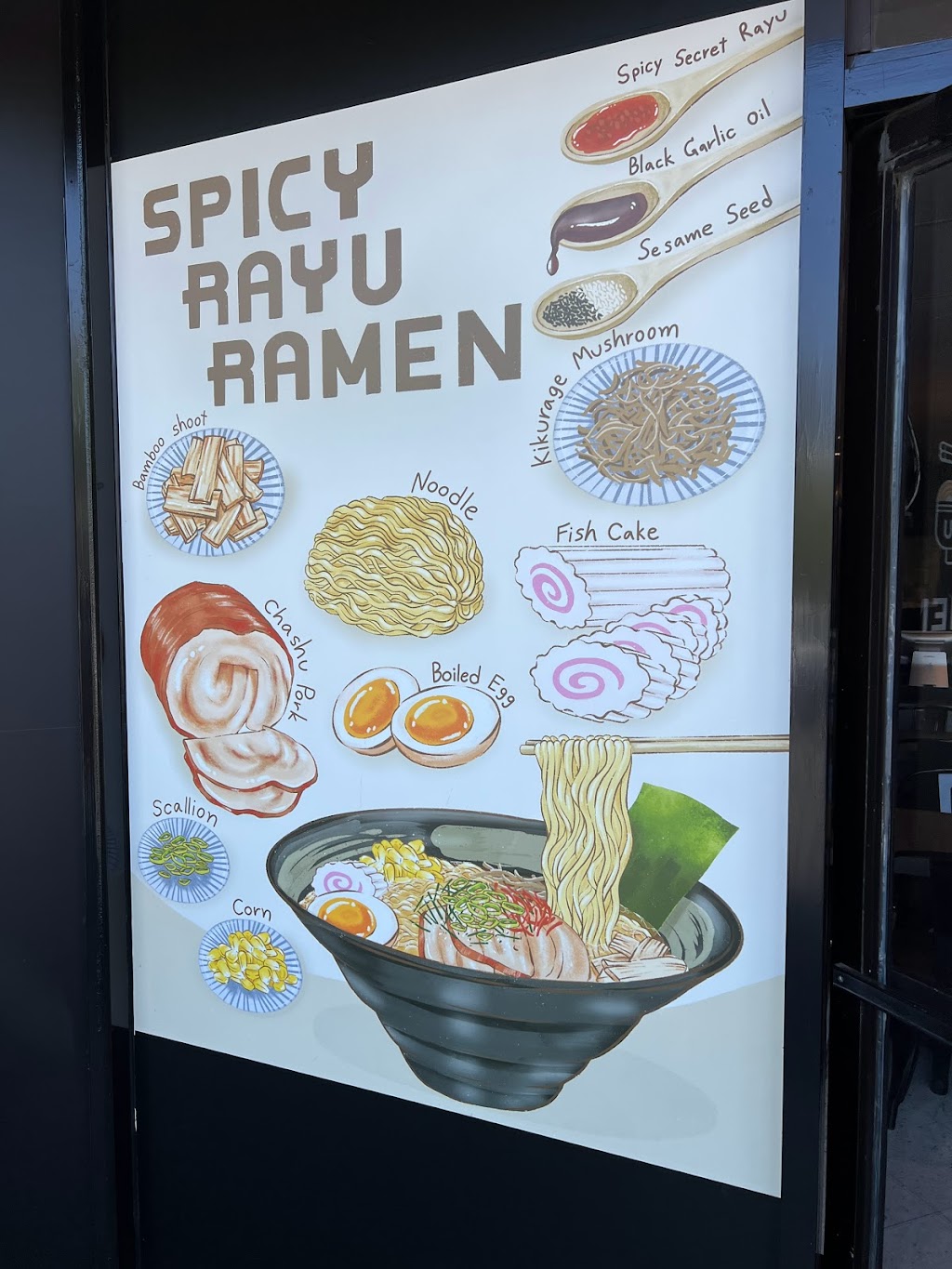 Rayu Ramen | restaurant | 21038 Victory Blvd, Woodland Hills, CA 91367, USA | 7472304336 OR +1 747-230-4336