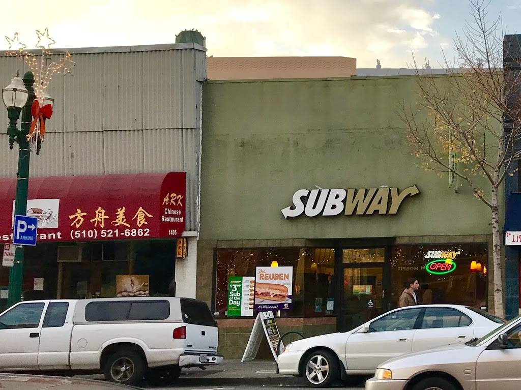 Subway Restaurants | restaurant | 1407 Park St, Alameda, CA 94501, USA | 5108647827 OR +1 510-864-7827