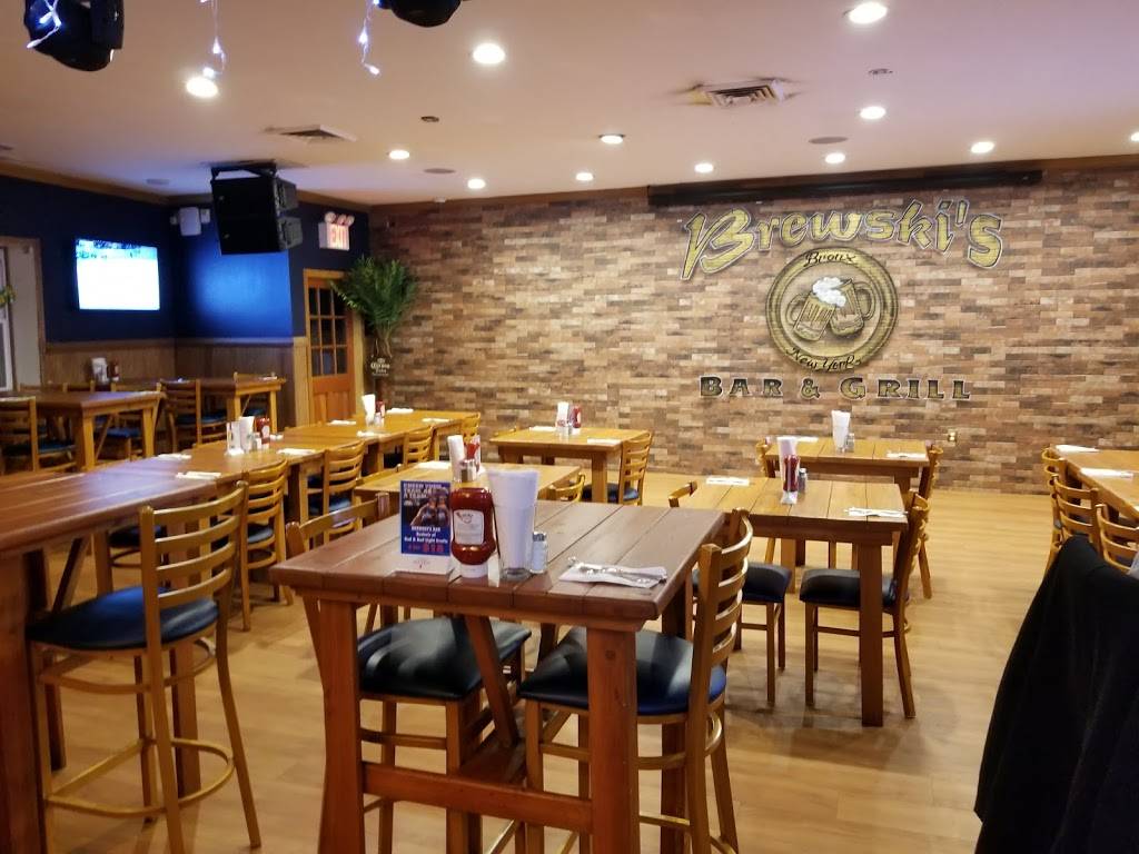 Brewskis Bar & Grill | restaurant | 3718 E Tremont Ave, Bronx, NY 10465, USA | 7186842900 OR +1 718-684-2900