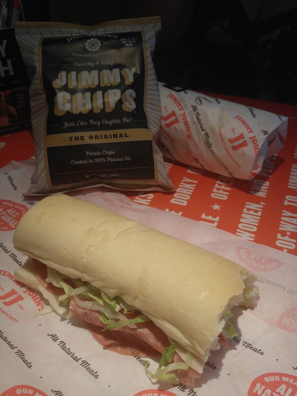 Jimmy Johns | meal delivery | 3670 N Atlantic Ave Ste. A, Cocoa Beach, FL 32931, USA | 3216130500 OR +1 321-613-0500