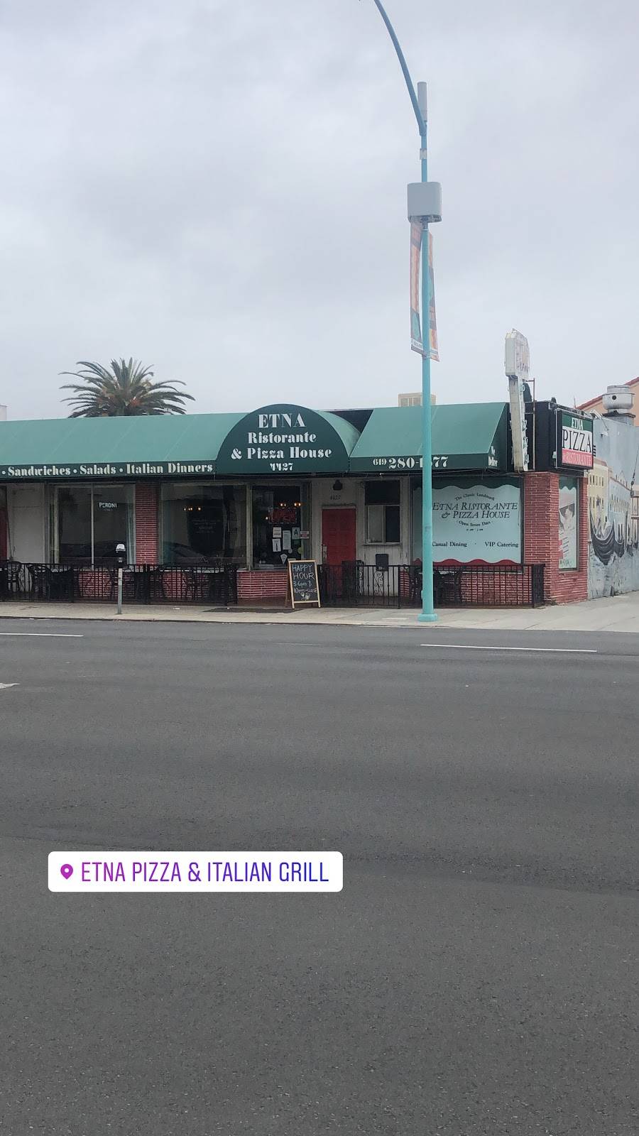 Etna Pizza & Italian Grill | meal takeaway | 4427 El Cajon Blvd, San Diego, CA 92115, USA | 6192801877 OR +1 619-280-1877