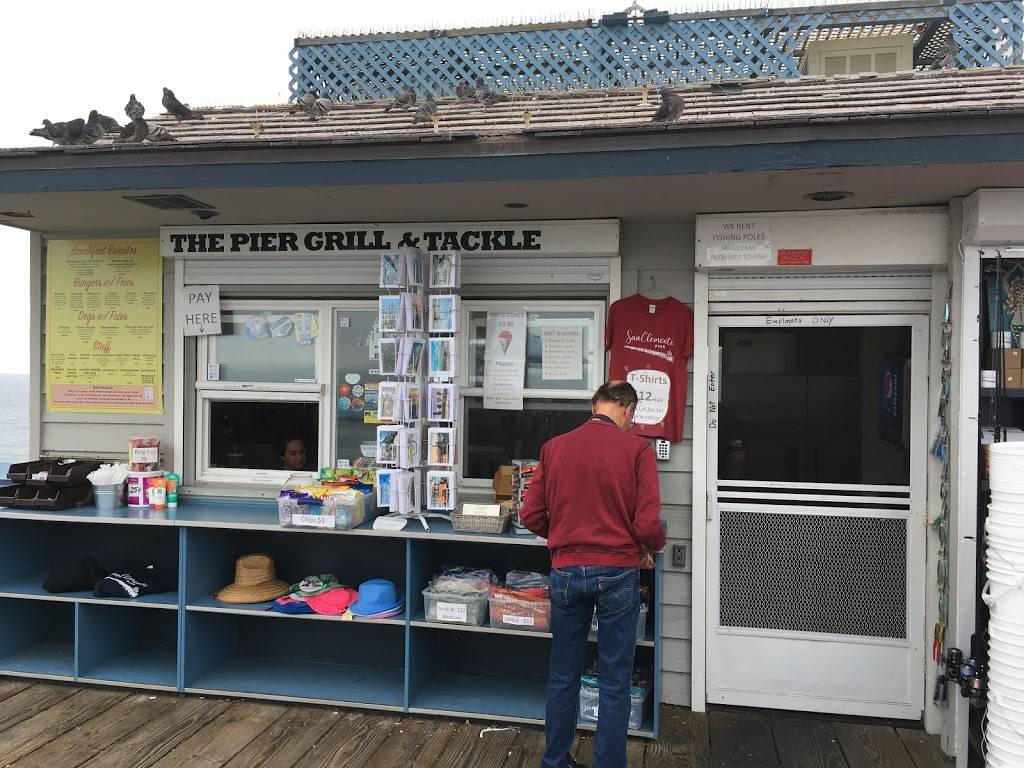 The Pier Grill & Tackle | restaurant | 610 Avenida Victoria, San Clemente, CA 92672, USA | 9494228062 OR +1 949-422-8062