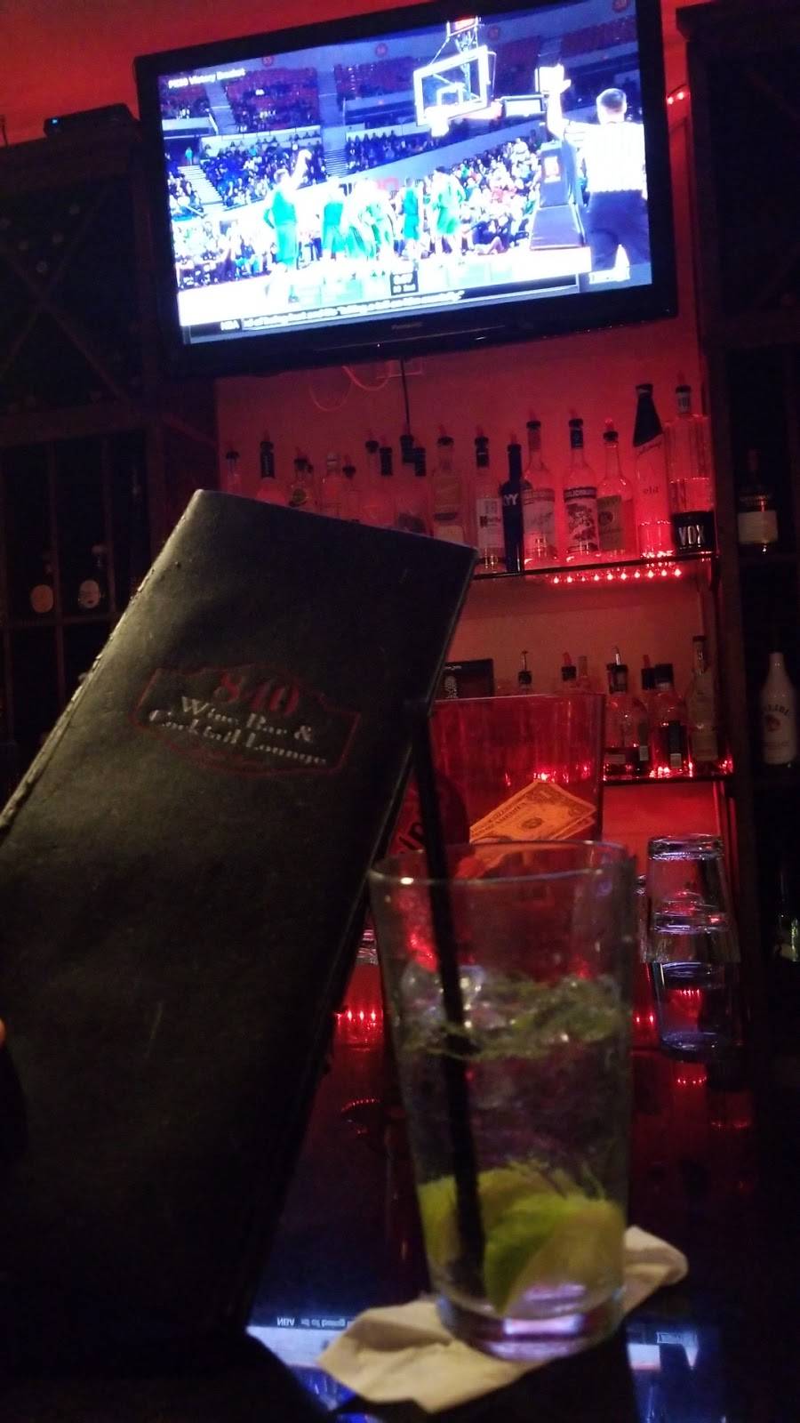 840 Wine Bar & Cocktail Lounge | night club | 840 Brewster Ave, Redwood City, CA 94063, USA | 6503640840 OR +1 650-364-0840