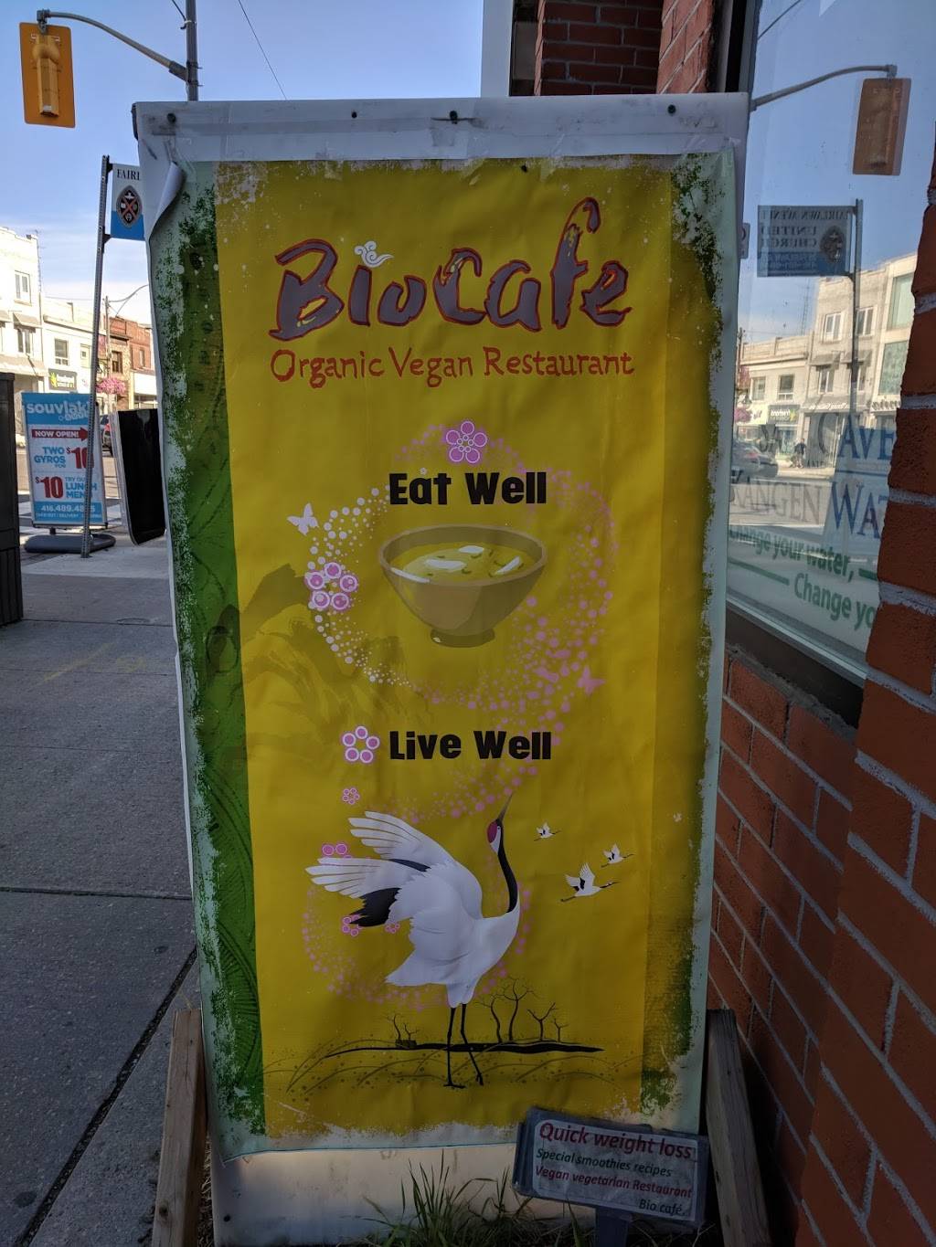 Bio Cafe | restaurant | 3310 Yonge St, Toronto, ON M4N 2M4, Canada | 4165613870 OR +1 416-561-3870