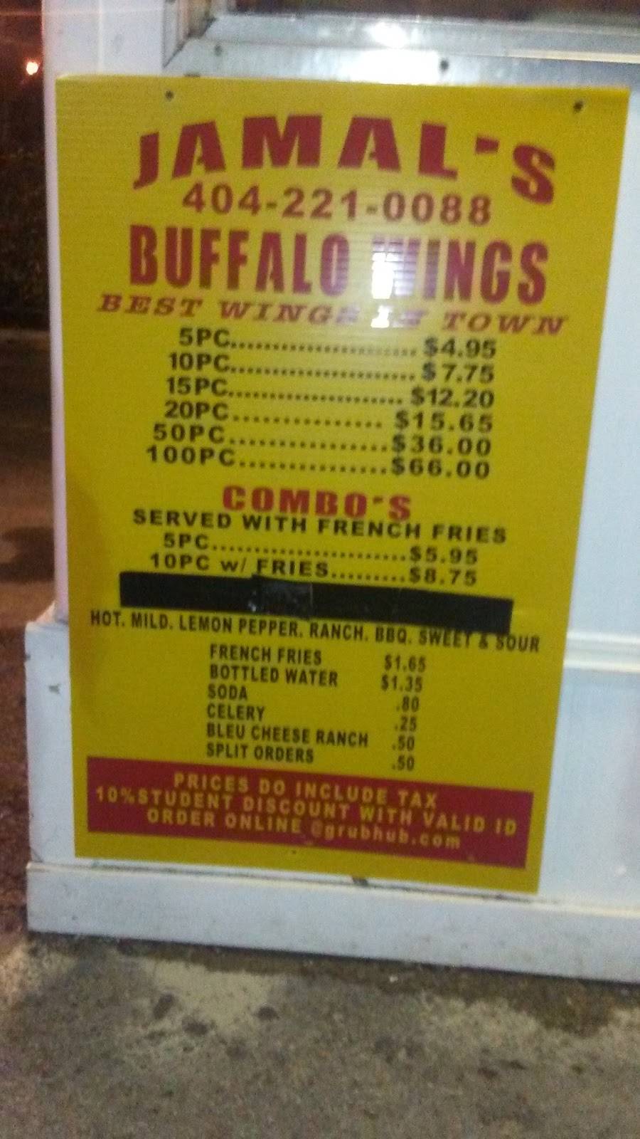 Jamals Buffalo Wings | restaurant | 2001 M.L.K. Jr Dr SW suite 106, Atlanta, GA 30310, USA | 4042210088 OR +1 404-221-0088