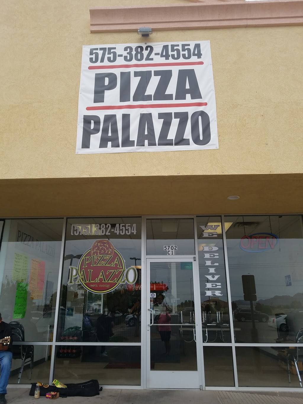 Pizza Palazzo | meal delivery | 5702 Bataan Memorial ste c-1, Las Cruces, NM 88011, USA | 5753824554 OR +1 575-382-4554