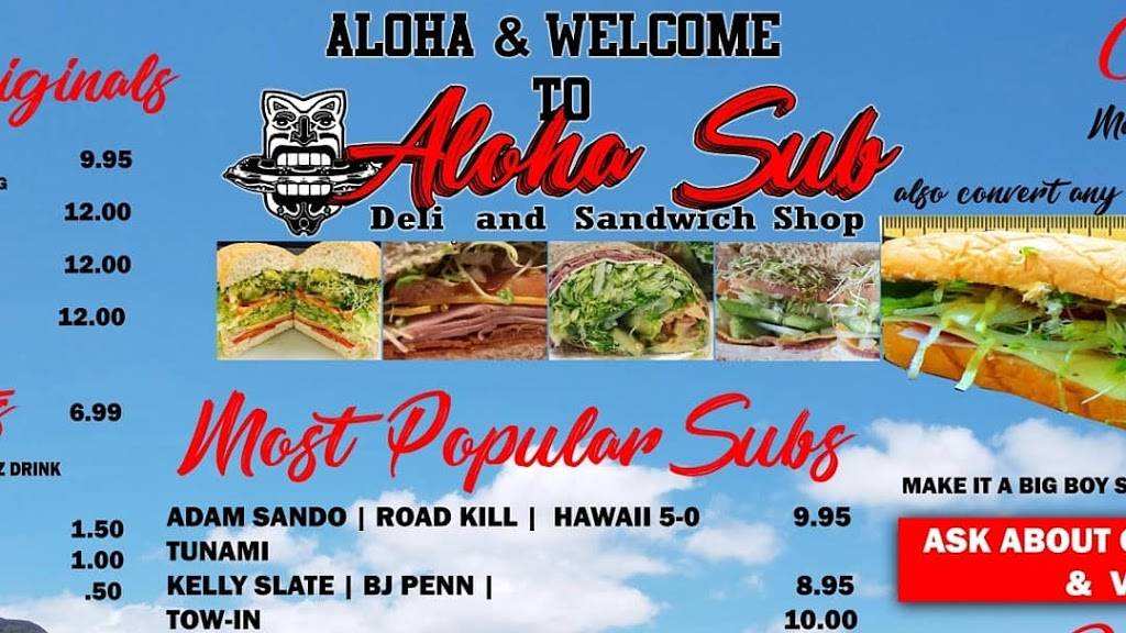 Aloha Sub of Waianae | restaurant | 87-1784 Farrington Hwy, Waianae, HI 96792, USA | 8083430821 OR +1 808-343-0821