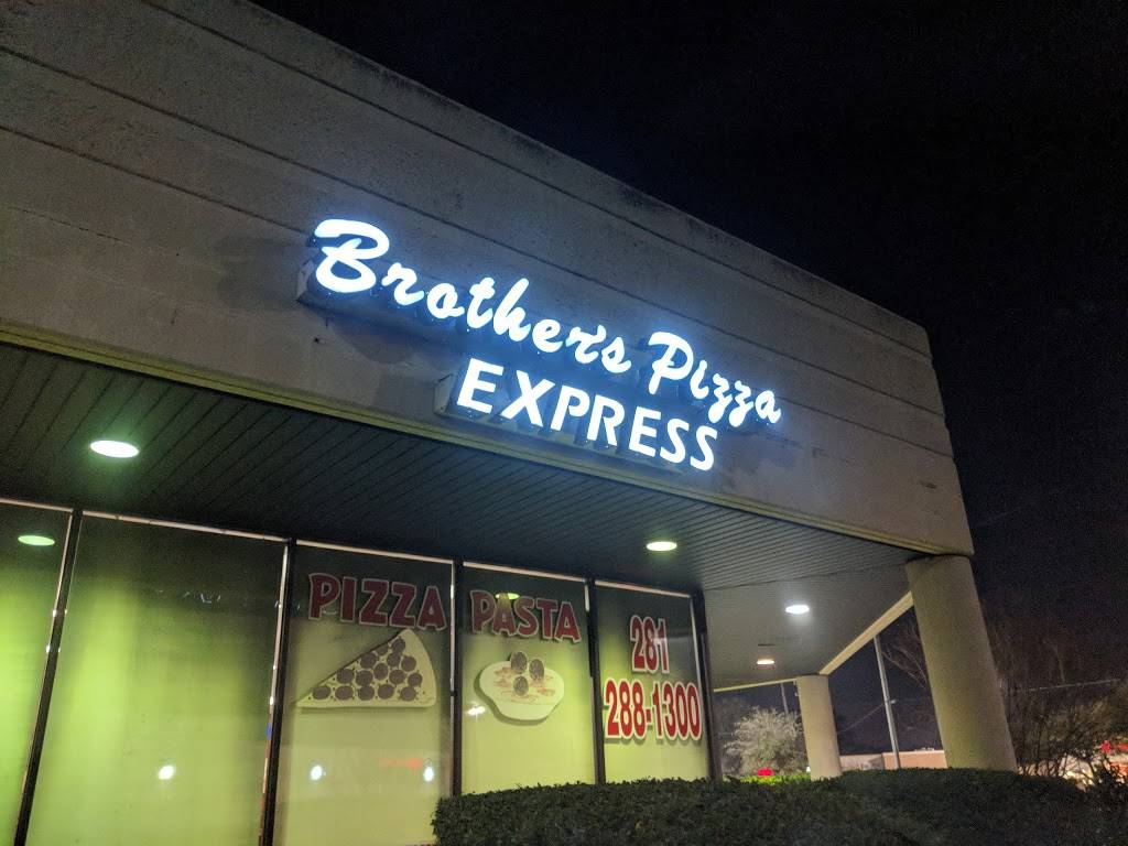 Brothers Pizza Express | restaurant | 163 Cypresswood Dr, Spring, TX 77388, USA | 2812881300 OR +1 281-288-1300