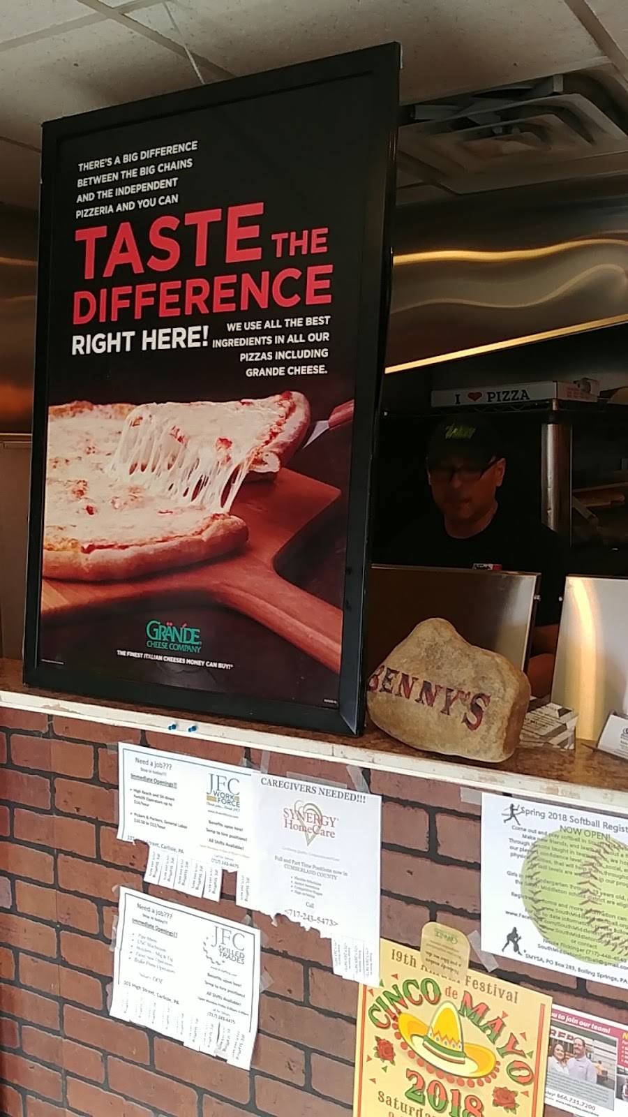 Bennys Italian Eatery | restaurant | 121 Forge Rd, Boiling Springs, PA 17007, USA | 7172586522 OR +1 717-258-6522