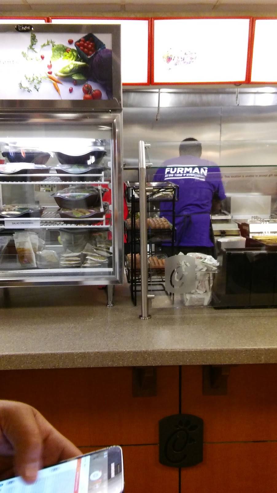 Chick-fil-A | restaurant | 3300 Poinsett Hwy, Greenville, SC 29613, USA | 8642943664 OR +1 864-294-3664