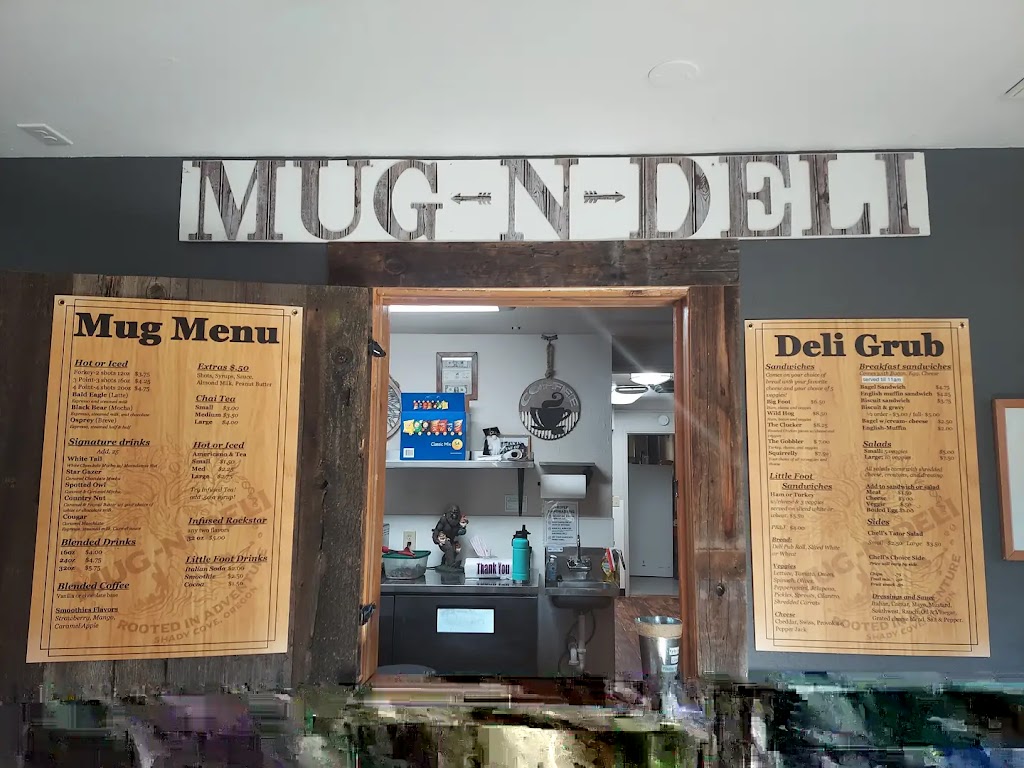 Mug-N-Deli | cafe | 20756 OR-62, Shady Cove, OR 97539, USA | 5418780009 OR +1 541-878-0009