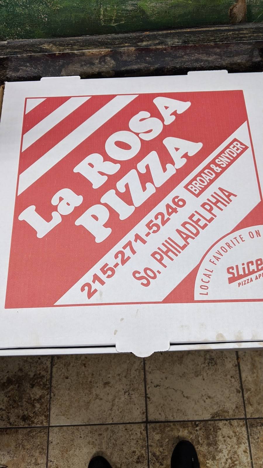 La Rosa Pizzeria | restaurant | 2106 S Broad St, Philadelphia, PA 19145, USA | 2152715246 OR +1 215-271-5246