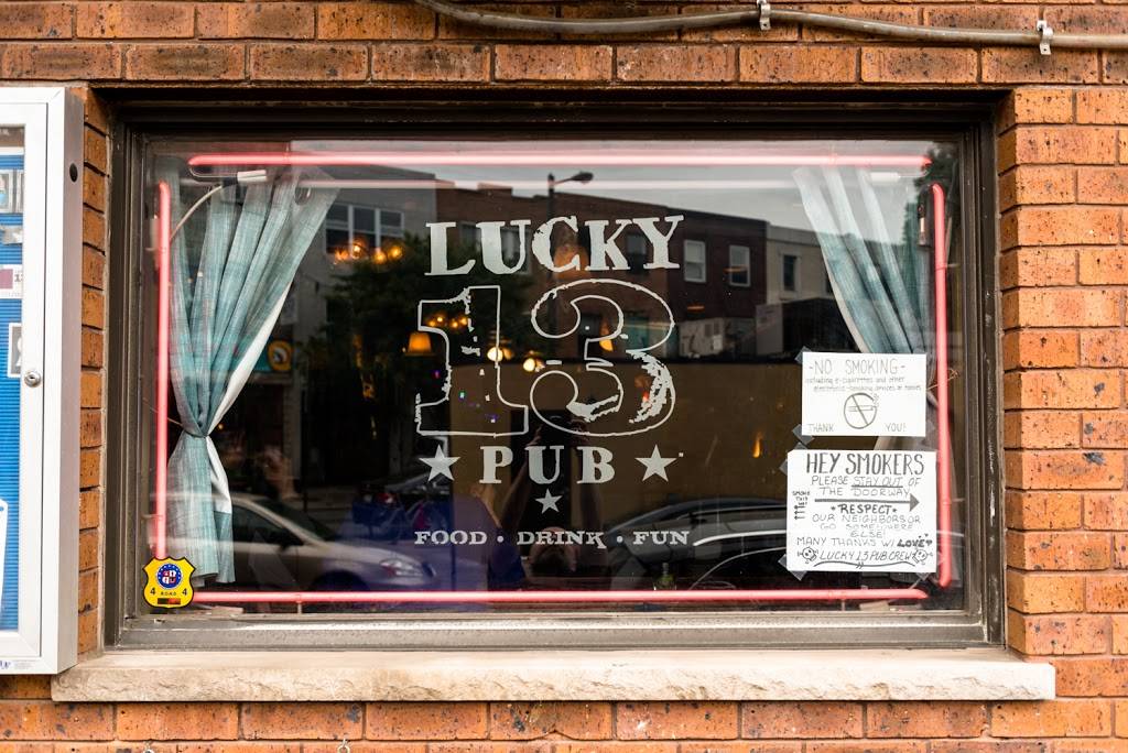 Lucky 13 Pub | restaurant | 1820 S 13th St, Philadelphia, PA 19148, USA | 2153368467 OR +1 215-336-8467