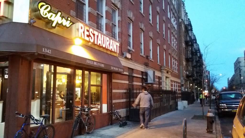 Capri | restaurant | 1342 St Nicholas Ave, New York, NY 10033, USA | 2127403110 OR +1 212-740-3110