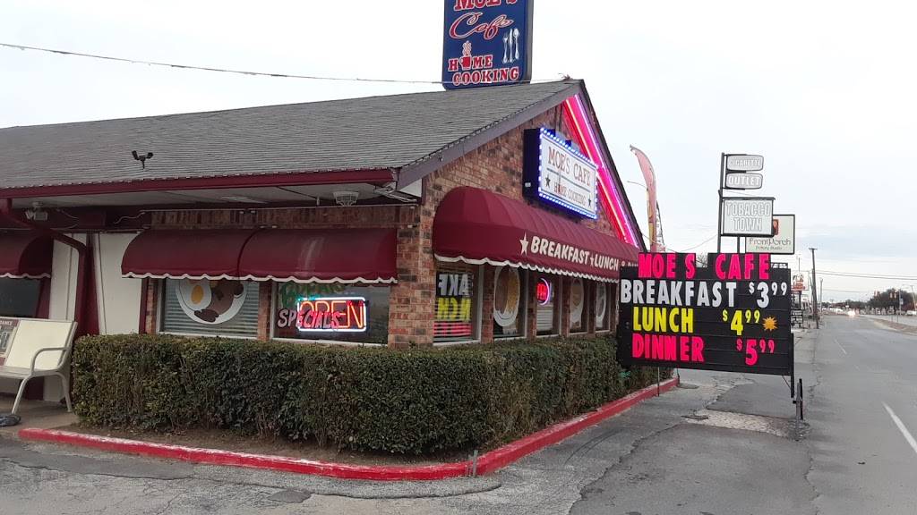 Moes Cafe | cafe | 4705 River Oaks Blvd, Fort Worth, TX 76114, USA | 8173789262 OR +1 817-378-9262