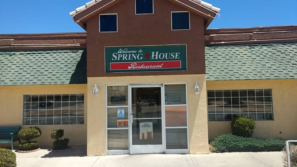 Spring House Restaurant | restaurant | 16441 Main St, Hesperia, CA 92345, USA | 7609492441 OR +1 760-949-2441