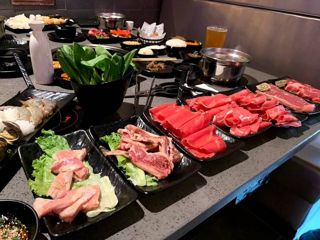 Kpot Korean BBQ & Hot Pot | restaurant | 789 Franklin Mills Cir, Philadelphia, PA 19154, USA | 2157099588 OR +1 215-709-9588