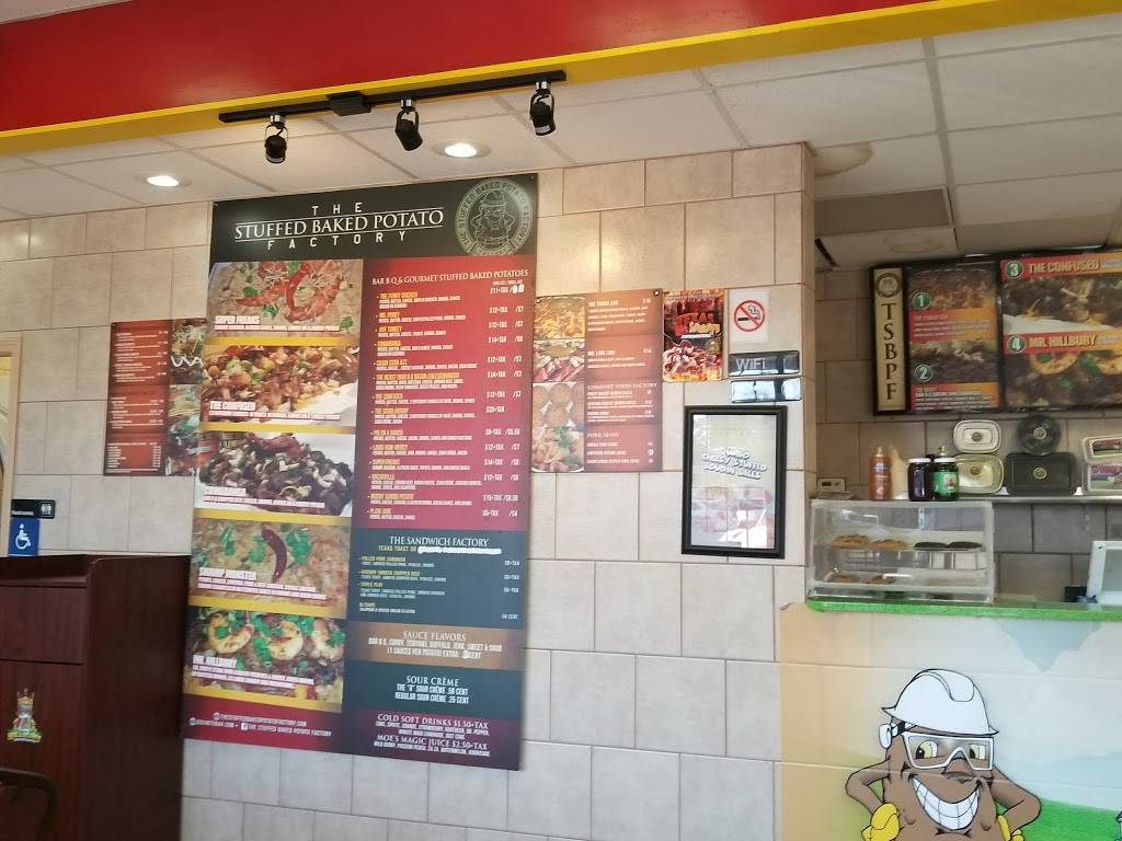 The Stuffed Baked Potato Factory | restaurant | 6362 Martin Luther King Blvd, Houston, TX 77021, USA | 8324879644 OR +1 832-487-9644