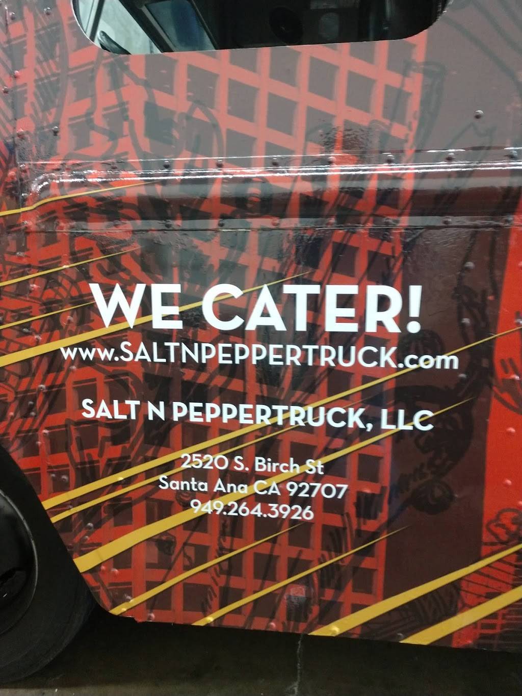 SaltNPepperTruck | restaurant | 2520 S Birch St, Santa Ana, CA 92707, USA | 9492643926 OR +1 949-264-3926