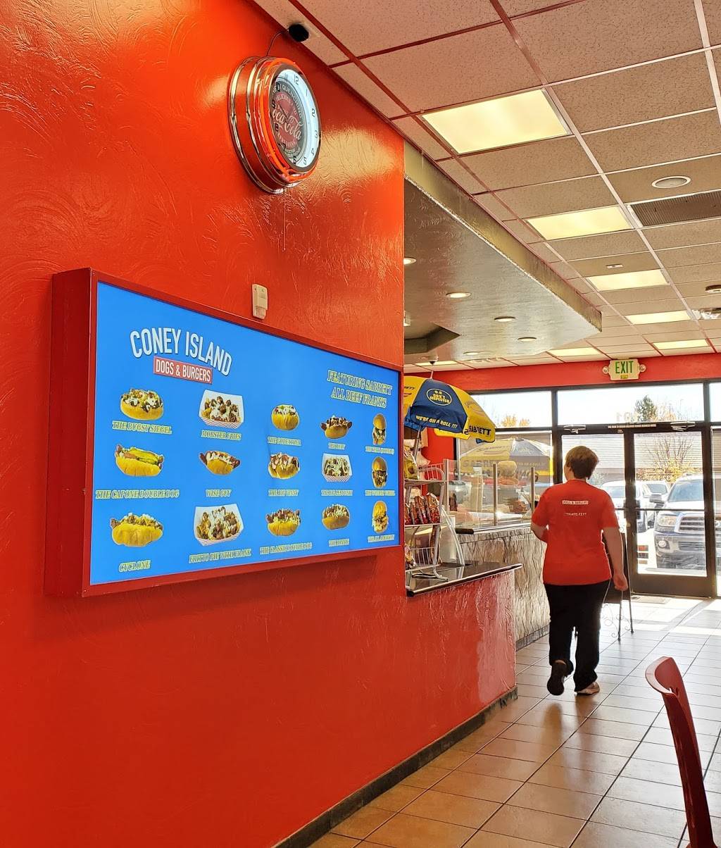 Coney Island Dogs and Burgers | restaurant | 3600 Warren Way, Reno, NV 89509, USA | 7754321237 OR +1 775-432-1237
