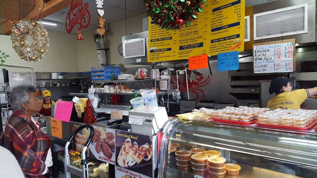 Seafood In The Buff | restaurant | 12132 Georgia Ave, Wheaton-Glenmont, MD 20902, USA | 3019629700 OR +1 301-962-9700