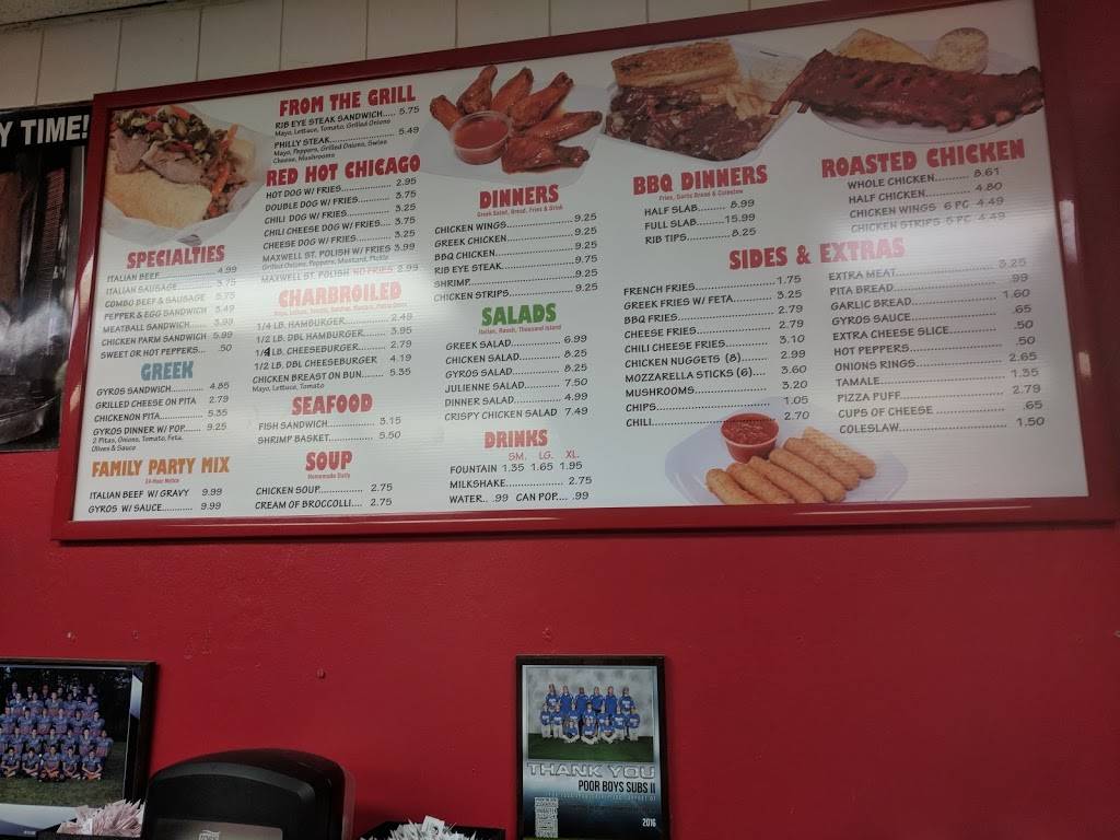 Poor Boy 2 | restaurant | 632 W Roosevelt Rd, Wheaton, IL 60187, USA | 6305109550 OR +1 630-510-9550