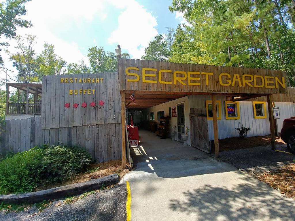 The Secret Garden | restaurant | 1119 Methodist Park Rd, West Columbia, SC 29170, USA | 8036085050 OR +1 803-608-5050