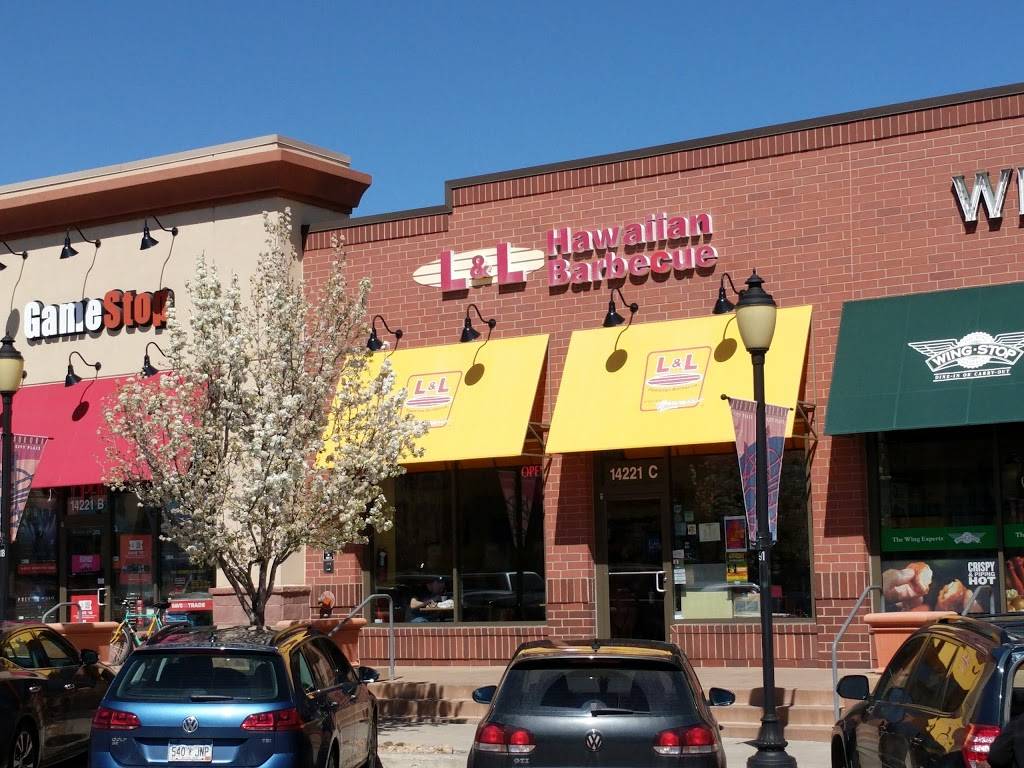 L&L Hawaiian Barbecue | restaurant | 14221 E Cedar Ave unit c, Aurora, CO 80012, USA | 3033408824 OR +1 303-340-8824