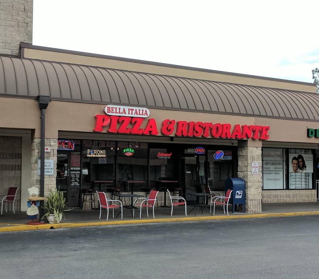 Bella Italia Pizza | restaurant | 4662 E Michigan St, Orlando, FL 32812, USA | 4077372000 OR +1 407-737-2000