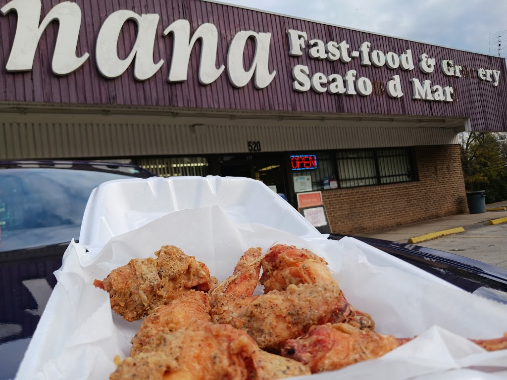 Nanas Fastfood & Seafood | restaurant | 520 W Sugar Creek Rd, Charlotte, NC 28213, USA | 7045986000 OR +1 704-598-6000