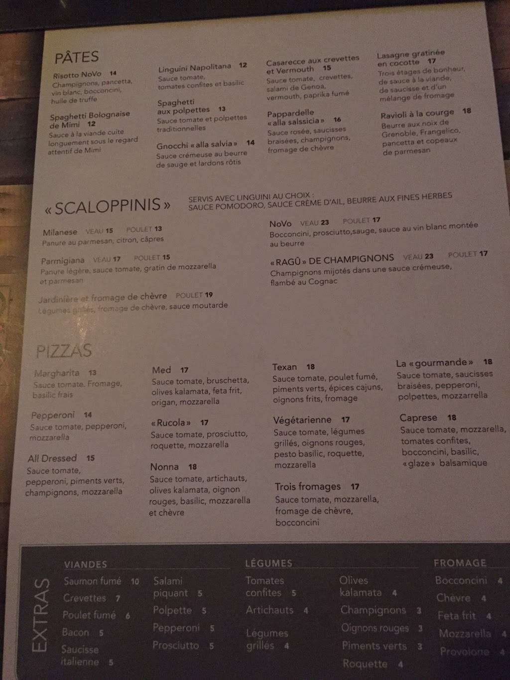 Restaurant Novo | restaurant | 570 Rue Dubois, Saint-Eustache, QC J7P 0B3, Canada | 4504723336 OR +1 450-472-3336