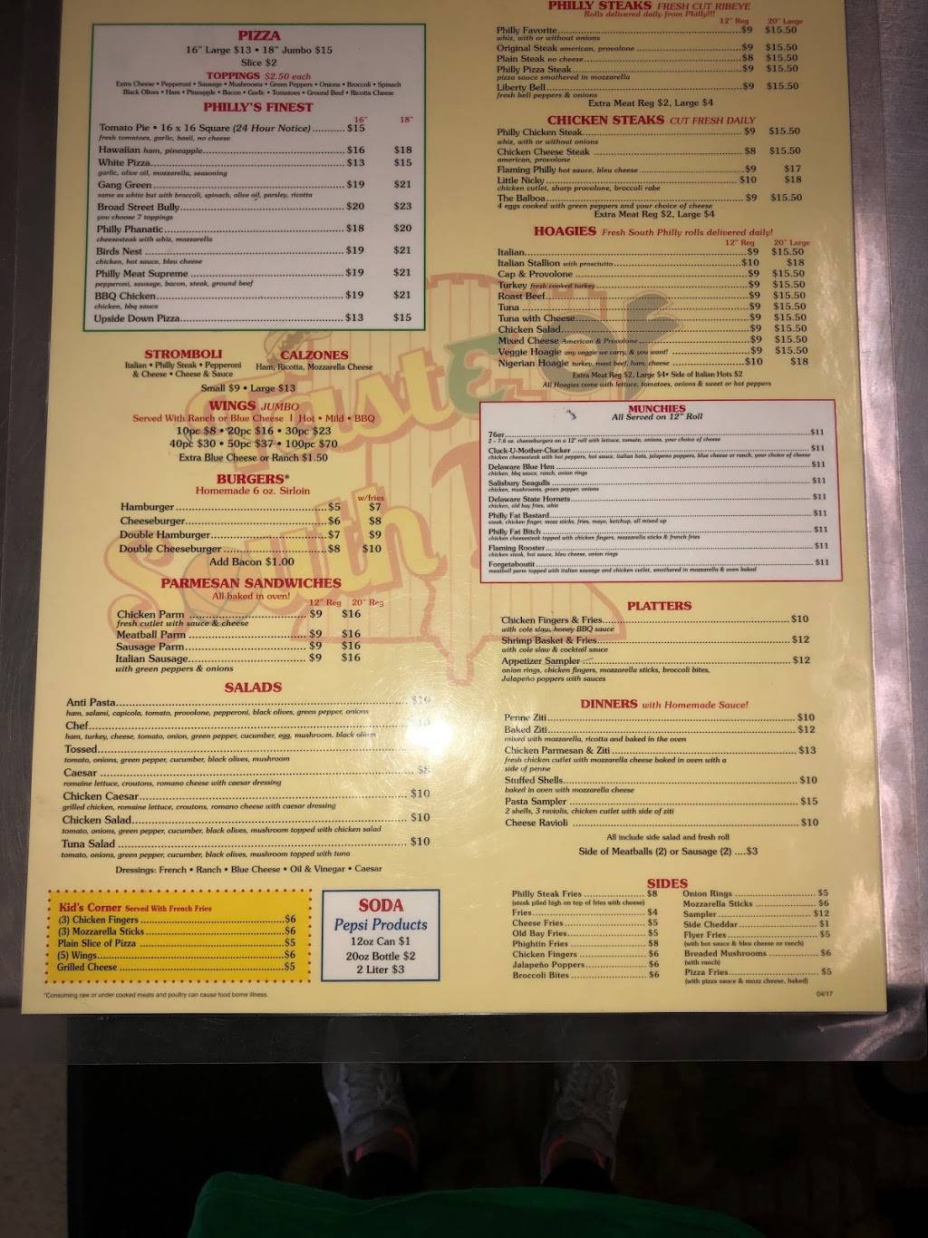 Taste of South Philly | restaurant | 37031 Old Mill Bridge Rd, Selbyville, DE 19975, USA | 3029881858 OR +1 302-988-1858