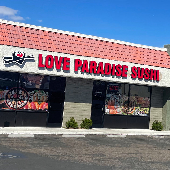 Love Paradise Sushi | restaurant | 4865 S Pecos Rd, Las Vegas, NV 89121, USA | 7252041293 OR +1 725-204-1293