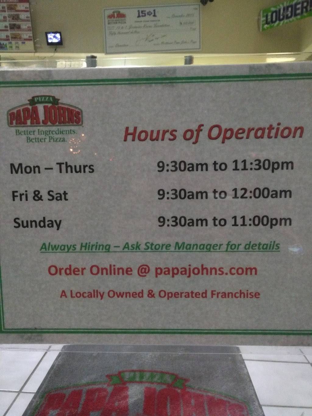 Papa Johns Pizza | restaurant | 16110 NE 87th St, Redmond, WA 98052, USA | 4258958500 OR +1 425-895-8500