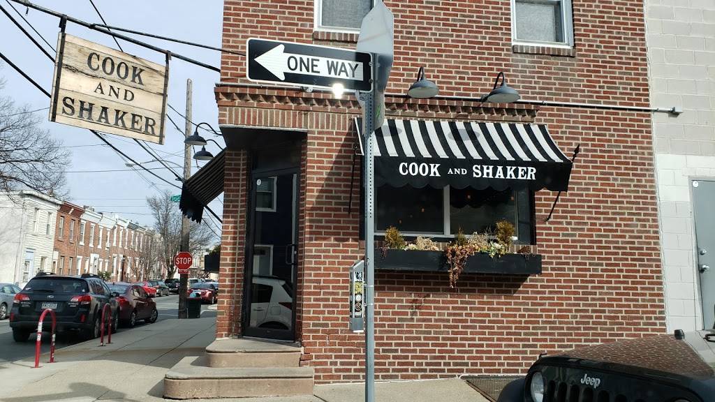 Cook and Shaker | restaurant | 2301 E Albert St, Philadelphia, PA 19125, USA | 2154262665 OR +1 215-426-2665