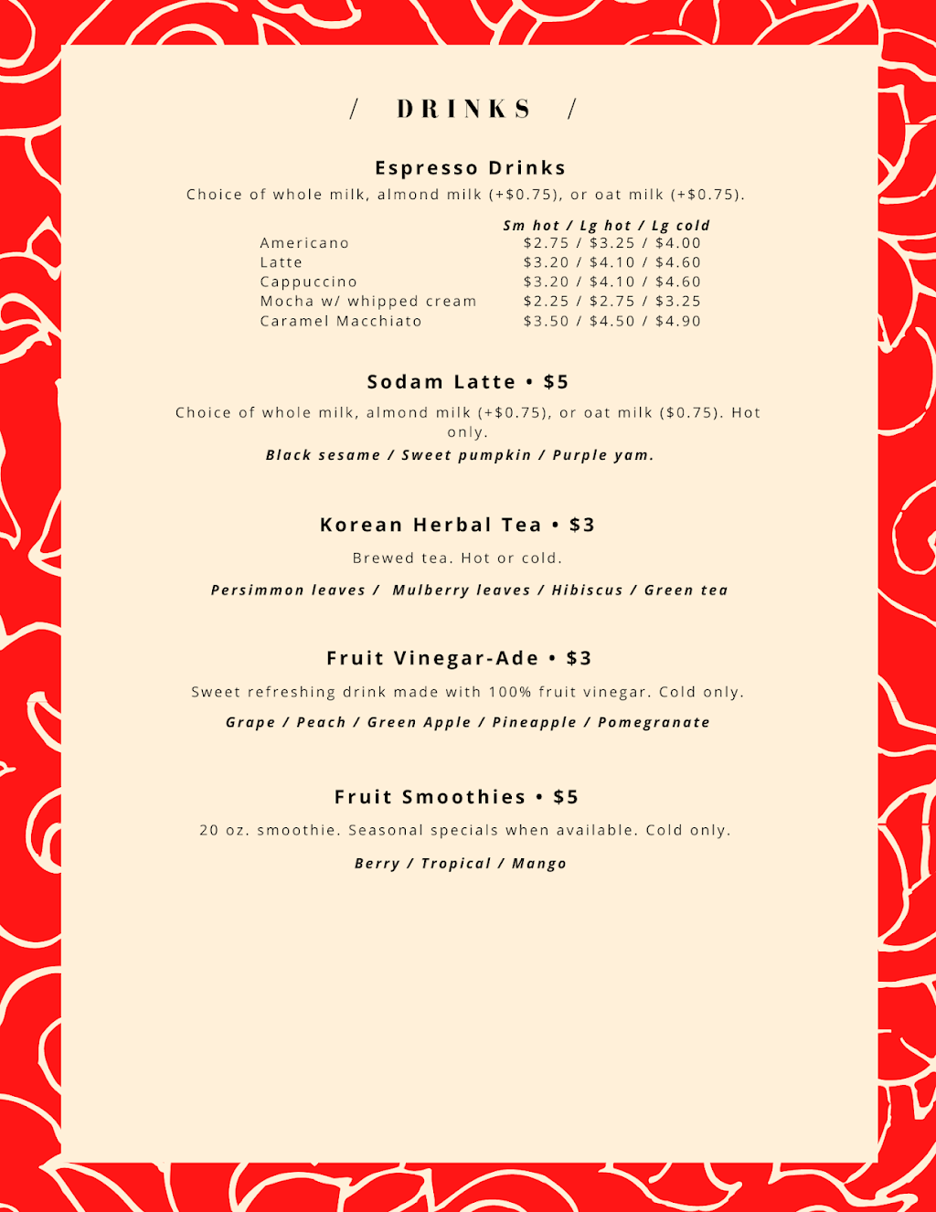 Sodam Bistro | restaurant | 200 W Cold Spring Ln, Baltimore, MD 21210, USA | 4108891955 OR +1 410-889-1955