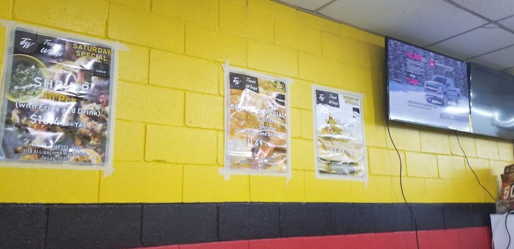 Texas wing stop | restaurant | 3118 Al Lipscomb Way, Dallas, TX 75215, USA | 2142723337 OR +1 214-272-3337