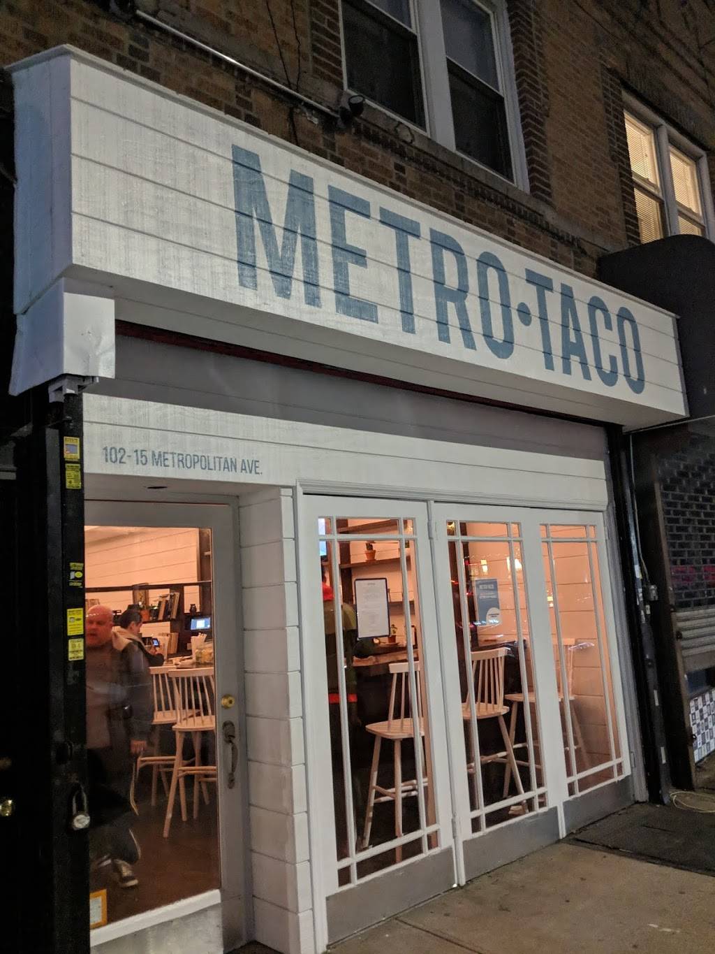 Metro Taco | restaurant | 102-15 Metropolitan Ave, Forest Hills, NY 11375, USA | 3474944947 OR +1 347-494-4947