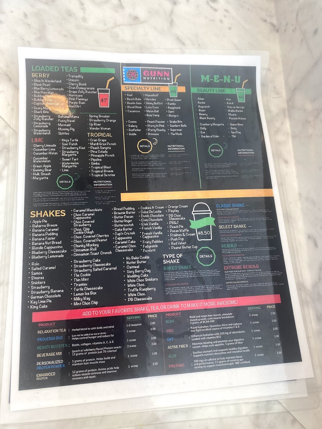 Gunn Nutrition | restaurant | 6009 Watson Blvd suite 400, Byron, GA 31008, USA | 4783338513 OR +1 478-333-8513