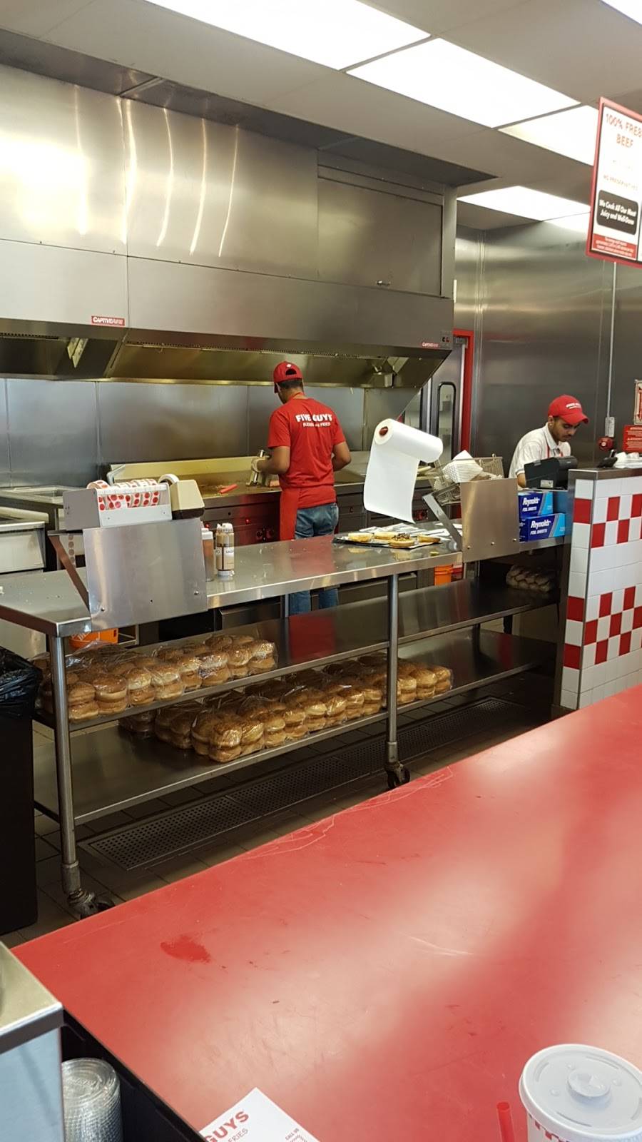 Five Guys | meal takeaway | 148 N Queen St, Etobicoke, ON M9C 1A8, Canada | 4162349292 OR +1 416-234-9292
