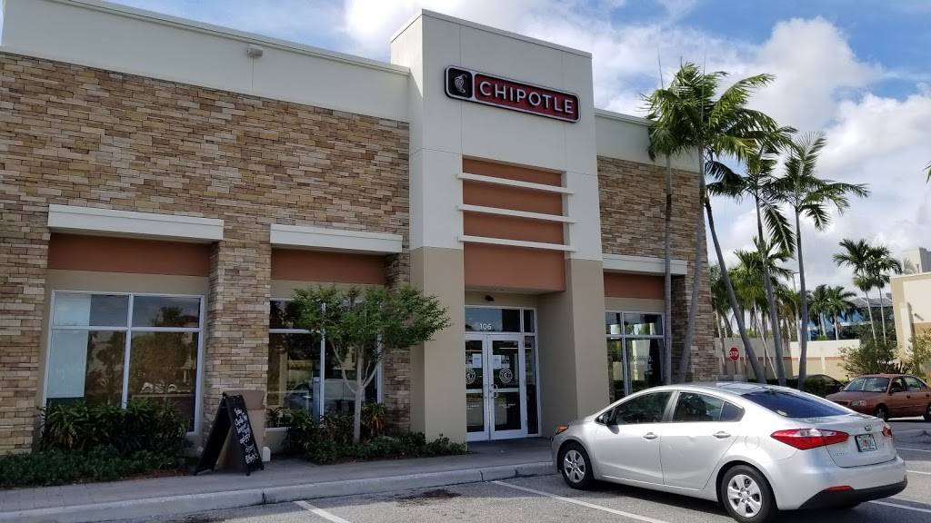 Chipotle Mexican Grill | restaurant | 7028 W Palmetto Park Rd #106, Boca Raton, FL 33433, USA | 5612060144 OR +1 561-206-0144
